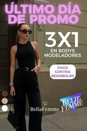 Promo 3x1 Bodys Modeladores